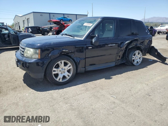 2006 Land Rover Range Rover Sport HSE with VIN SALSF254X6A920423, listed as a Copart auction lot 61099565 with 172,730 mi miles and Salvage title. Bid and sale history available at DreamBid. Image 1.