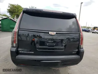 2020 Cadillac Escalade Premium Luxury with VIN 1GYS3CKJ4LR296092, listed as a Copart auction lot 81808954 with 97,339 mi miles and Non Repairable. Bid and sale history available at carsss.com. Image 6.