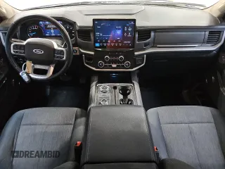 2022 Ford Expedition XLT with VIN 1FMJU1JT7NEA58507, listed as a Copart auction lot 47659425 with 23,198 mi miles and Salvage Title. Bid and sale history available at carsss.com. Image 8.