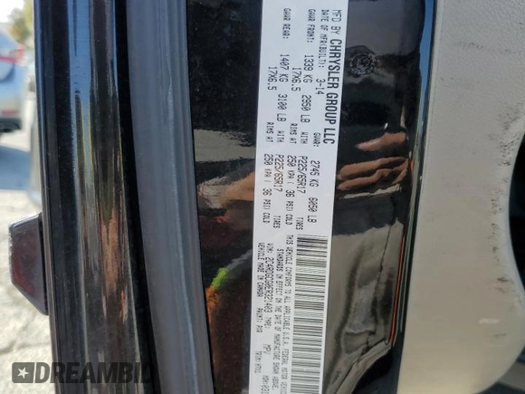 2014 Dodge Grand Caravan SXT z VIN 2C4RDGCG0ER321403, wystawiony jako Copart lot #55204635 z przebiegiem 219 510 mil mil oraz Tytuł czysty. Historia ofert i sprzedaży dostępna na DreamBid. Obrazek 13.