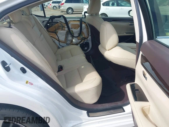 2016 Lexus ES with VIN JTHBK1GG0G2236091, listed as a IAAI auction lot 42018293 with 37,759 mi miles. Bid and sale history available at carsss.com. Image 8.