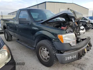 2014 Ford F-150 XL with VIN 1FTNF1EFXEKF10357, listed as a Copart auction lot 76498714 with 191,263 mi miles and Non Repairable. Bid and sale history available at carsss.com. Image 4.