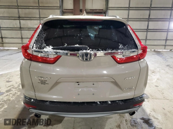 2017 Honda CR-V Touring with VIN 5J6RW2H90HL045674, listed as a Copart auction lot 82301294 with 93,587 mi miles and Salvage Title. Bid and sale history available at carsss.com. Image 6.