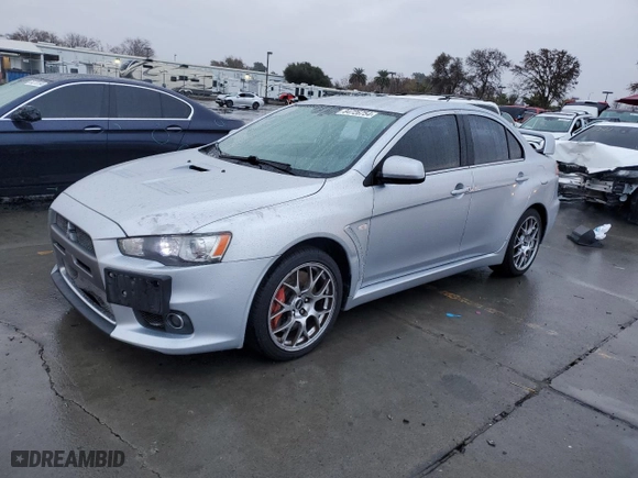 2008 Mitsubishi Lancer Evolution MR with VIN JA3AW56V88U051784, listed as a Copart auction lot 84726754 with 173,556 mi miles and Clean Title. Bid and sale history available at carsss.com. Image 1.