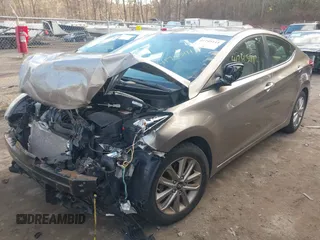 2014 Hyundai Elantra Limited z VIN 5NPDH4AE6EH487713, wystawiony jako IAAI lot #41745111 z przebiegiem 88 221 mil mil oraz . Historia ofert i sprzedaży dostępna na DreamBid. Obrazek 2.