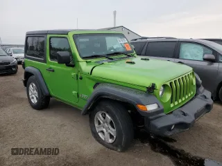 2018 Jeep Wrangler Sport с VIN 1C4GJXAG0JW279934, выставлен на аукционе Copart как лот 60198185 с пробегом 96 481 миль миль и Чистый • Clean title. История ставок и продаж доступна на DreamBid. Изображение 4.