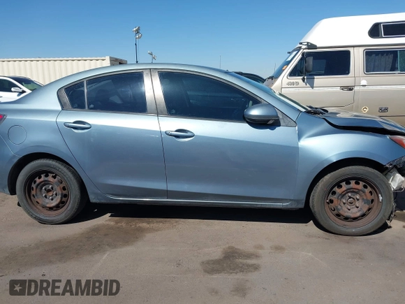 2010 Mazda Mazda3 i Touring with VIN JM1BL1SG5A1164355, listed as a IAAI auction lot 42044865 with 127,809 mi miles. Bid and sale history available at carsss.com. Image 14.