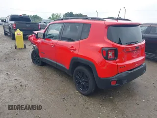 2018 Jeep Renegade Sport with VIN ZACCJBAB1JPH59581, listed as a IAAI auction lot 42115576 with 115,576 mi miles and . Bid and sale history available at DreamBid. Image 3.