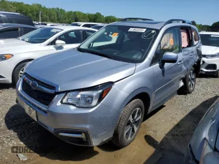 2017 Subaru Forester Limited with VIN JF2SJAJCXHH500072, listed as a Copart auction lot 51865555 with 102,916 mi miles and Salvage Title. Bid and sale history available at carsss.com. Image 1.