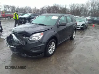 2017 Chevrolet Equinox LS with VIN 2GNALBEK4H1588428, listed as a IAAI auction lot 41728660 with 126,610 mi miles and . Bid and sale history available at carsss.com. Image 2.
