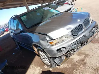 2006 BMW X5 3.0i with VIN 5UXFA13546LY41264, listed as a IAAI auction lot 41799989 with 139,550 mi miles. Bid and sale history available at carsss.com. Image 1.