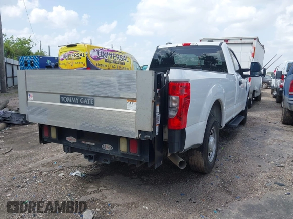 2020 Ford F-250 XL with VIN 1FTBF2A68LED11298, listed as a IAAI auction lot 42556384 with 103,968 mi miles and . Bid and sale history available at DreamBid. Image 4.
