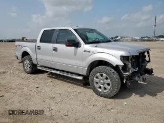 2014 Ford F-150 XL with VIN 1FTFW1ET0EKG04449, listed as a Copart auction lot 62642725 with 223,472 mi miles and Salvage title. Bid and sale history available at DreamBid. Image 4.