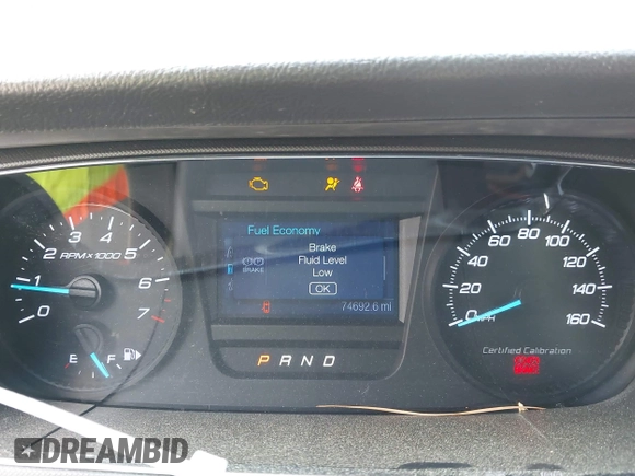 2016 Ford Police Interceptor with VIN 1FAHP2MK9GG144966, listed as a IAAI auction lot 42276941 with 74,692 mi miles and . Bid and sale history available at DreamBid. Image 7.