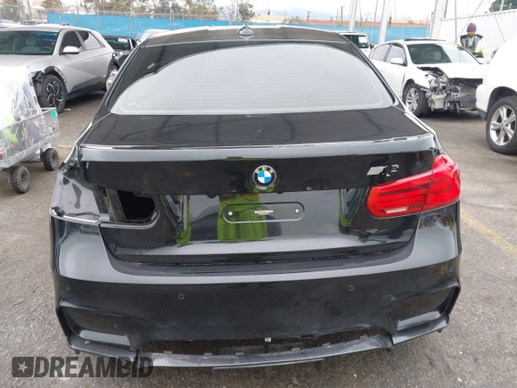 2018 BMW M3 with VIN WBS8M9C50J5J79754, listed as a IAAI auction lot 41777691 with 52,526 mi miles and . Bid and sale history available at DreamBid. Image 16.