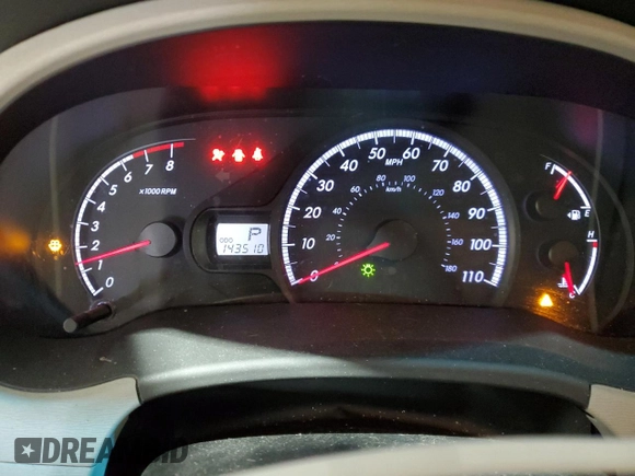 2012 Toyota Sienna LE AAS with VIN 5TDKK3DC6CS264818, listed as a Copart auction lot 52145145 with 143,510 mi miles and Salvage Title. Bid and sale history available at carsss.com. Image 9.