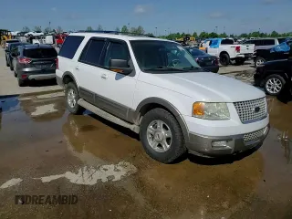 2003 Ford Expedition Eddie Bauer with VIN 1FMFU18L63LC56841, listed as a Copart auction lot 57602345 with Not provided miles and Salvage title. Bid and sale history available at DreamBid. Image 13.