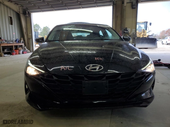 2022 Hyundai Elantra Essential with VIN KMHLM4AG0NU350745, listed as a Copart auction lot 82744014 with 29,633 mi miles and Salvage Title. Bid and sale history available at carsss.com. Image 5.