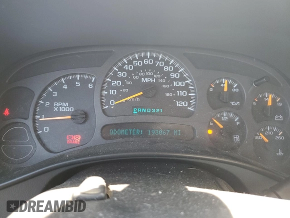 2004 Chevrolet Avalanche Z66 с VIN 3GNEC12T24G167043, выставлен на аукционе Copart как лот 53972055 с пробегом 193 067 миль миль и Списание • Salvage title. История ставок и продаж доступна на DreamBid. Изображение 9.