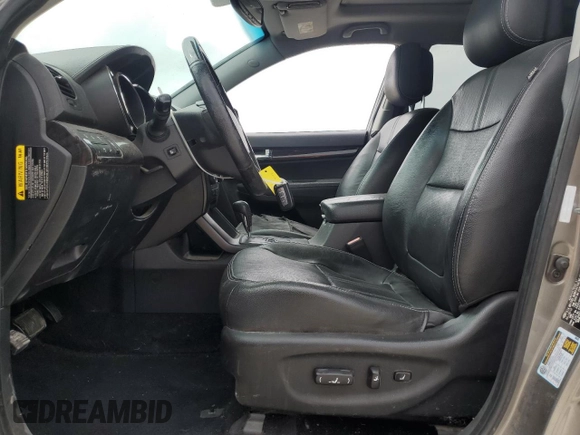 2013 Kia Sorento SX with VIN 5XYKW4A28DG362706, listed as a Copart auction lot 50388945 with 206,083 mi miles and Salvage Title. Bid and sale history available at carsss.com. Image 7.
