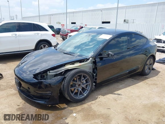 2023 Tesla Model 3 with VIN 5YJ3E1EA8PF454210, listed as a IAAI auction lot 42326822 with 43,200 mi miles and . Bid and sale history available at DreamBid. Image 21.