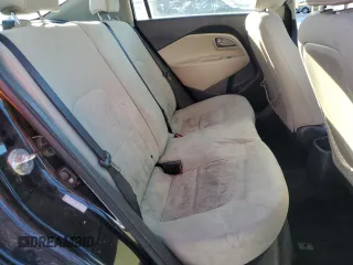 2013 Kia Rio LX with VIN KNADM4A38D6256604, listed as a Copart auction lot 46542975 with 134,470 mi miles and Salvage Title. Bid and sale history available at carsss.com. Image 10.