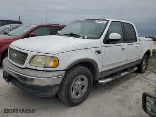 2001 Ford F-150 SuperCrew XLT with VIN 1FTRW07L21KC11325, listed as a Copart auction lot 75566394 with 0 mi miles and Non Repairable. Bid and sale history available at carsss.com. Image 1.