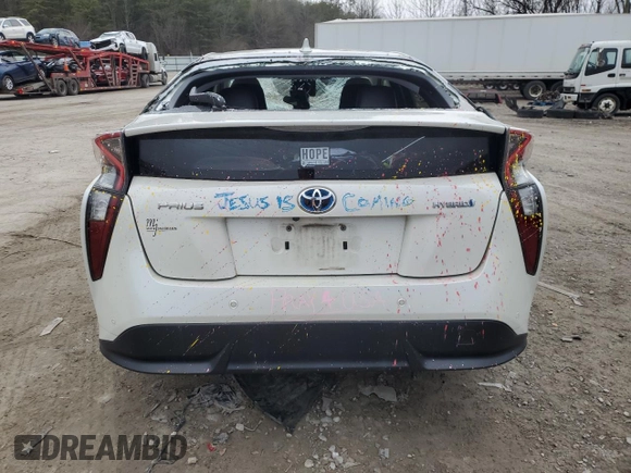 2018 Toyota Prius Two z VIN JTDKARFUXJ3553680, wystawiony jako Copart lot #88928815 z przebiegiem Nie podano mil oraz Szkoda całkowita • Salvage title. Historia ofert i sprzedaży dostępna na DreamBid. Obrazek 6.