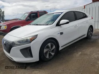 2018 Hyundai Ioniq SEL z VIN KMHC75LC8JU072520, wystawiony jako Copart lot #57484525 z przebiegiem 209 079 mil mil oraz Czysty tytuł • Clean title. Historia ofert i sprzedaży dostępna na DreamBid. Obrazek 1.