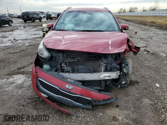 2017 Kia Niro EX with VIN KNDCC3LCXH5047255, listed as a Copart auction lot 88517085 with 164,104 mi miles and Salvage Title. Bid and sale history available at carsss.com. Image 5.