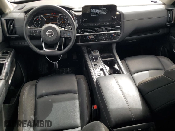 2023 Nissan Pathfinder SL with VIN 5N1DR3CA9PC225504, listed as a Copart auction lot 49184095 with 47,791 mi miles and Salvage title. Bid and sale history available at DreamBid. Image 8.
