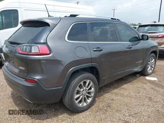 2021 Jeep Cherokee Latitude Lux with VIN 1C4PJLMX7MD150593, listed as a IAAI auction lot 42066825 with Not provided miles and . Bid and sale history available at DreamBid. Image 4.