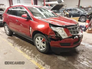 2010 Cadillac SRX Luxury Collection z VIN 3GYFNDEY6AS555203, wystawiony jako IAAI lot #41390149 z przebiegiem 107 546 mil mil oraz . Historia ofert i sprzedaży dostępna na DreamBid. Obrazek 1.