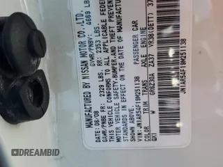 2009 Nissan GT-R Premium z VIN JN1AR54F19M251138, wystawiony jako Copart lot #63123824 z przebiegiem 37 758 mil mil oraz Szkoda całkowita • Salvage title. Historia ofert i sprzedaży dostępna na DreamBid. Obrazek 12.