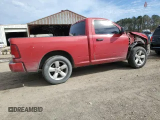 2013 Ram 1500 Express with VIN 3C6JR6AT5DG505546, listed as a Copart auction lot 46169015 with 169,223 mi miles and Salvage title. Bid and sale history available at DreamBid. Image 3.
