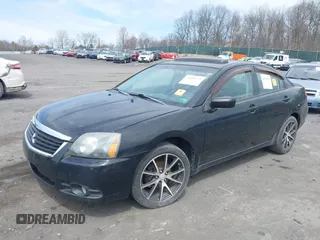 2009 Mitsubishi Galant ES with VIN 4A3AB36F39E039240, listed as a IAAI auction lot 42059370 with 220,423 mi miles. Bid and sale history available at carsss.com. Image 2.