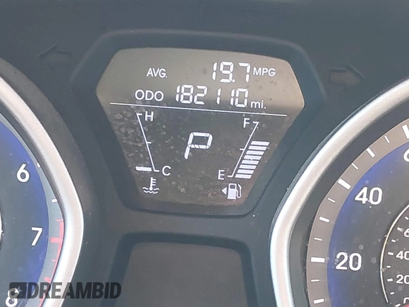 2012 Hyundai Elantra Limited with VIN KMHDH4AE8CU183099, listed as a IAAI auction lot 42632356 with 182,110 mi miles and . Bid and sale history available at DreamBid. Image 7.