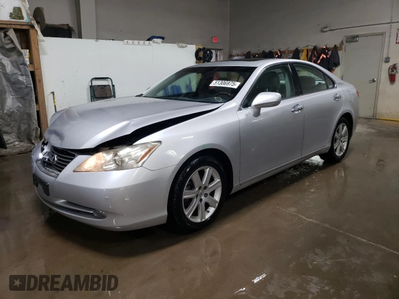 2008 Lexus ES with VIN JTHBJ46G682237964, listed as a Copart auction lot 51306975 with 90,620 mi miles and Salvage Title. Bid and sale history available at carsss.com. Image 1.