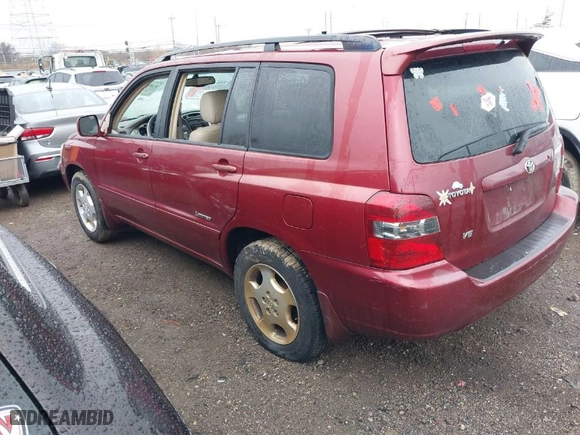 2006 Toyota Highlander w/3rd Row with VIN JTEDP21A860114221, listed as a IAAI auction lot 41070045 with 231,652 mi miles. Bid and sale history available at carsss.com. Image 3.