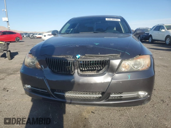 2008 BMW 3 Series 335i with VIN WBAVB73528KY65565, listed as a Copart auction lot 43210935 with 99,282 mi miles and Salvage title. Bid and sale history available at DreamBid. Image 5.