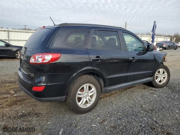 2011 Hyundai Santa Fe GLS with VIN 5XYZGDABXBG078101, listed as a Copart auction lot 52507855 with 111,247 mi miles and Salvage Title. Bid and sale history available at carsss.com. Image 3.