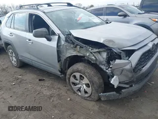 2019 Toyota RAV4 LE with VIN 2T3H1RFV1KW034812, listed as a IAAI auction lot 41016776 with 101,219 mi miles. Bid and sale history available at carsss.com. Image 1.