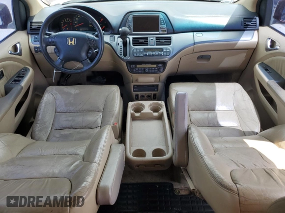 2007 Honda Odyssey Touring with VIN 5FNRL38827B062909, listed as a Copart auction lot 54449875 with 198,457 mi miles and Clean Title. Bid and sale history available at carsss.com. Image 8.