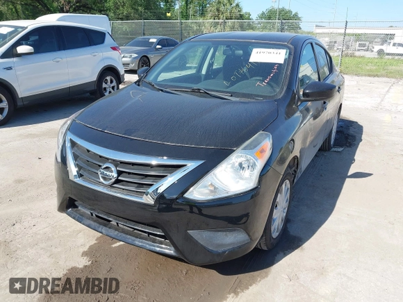 2016 Nissan Versa S Plus with VIN 3N1CN7AP8GL892503, listed as a IAAI auction lot 41970341 with 118,549 mi miles. Bid and sale history available at carsss.com. Image 6.