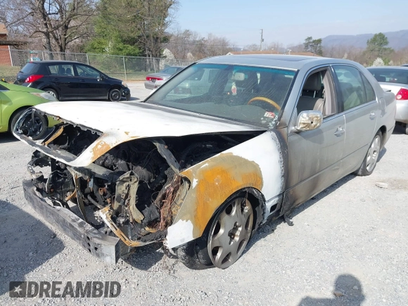 2002 Lexus LS 430 with VIN JTHBN30F320091170, listed as a IAAI auction lot 41816208 with Not Provided miles and . Bid and sale history available at carsss.com. Image 6.