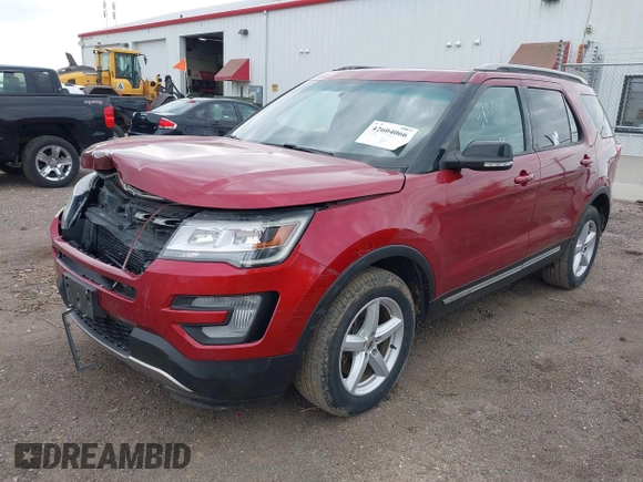 2017 Ford Explorer XLT z VIN 1FM5K8DH1HGC20051, wystawiony jako IAAI lot #42604066 z przebiegiem 119 319 mil mil oraz . Historia ofert i sprzedaży dostępna na DreamBid. Obrazek 2.