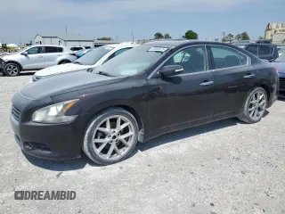 2011 Nissan Maxima SV z VIN 1N4AA5APXBC850249, wystawiony jako Copart lot #53586875 z przebiegiem 209 199 mil mil oraz Czysty tytuł • Clean title. Historia ofert i sprzedaży dostępna na DreamBid. Obrazek 1.