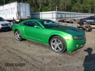 2011 Chevrolet Camaro 2LT with VIN 2G1FC1EDXB9138570, listed as a Copart auction lot 59483535 with 148,666 mi miles and Salvage title. Bid and sale history available at DreamBid. Image 4.