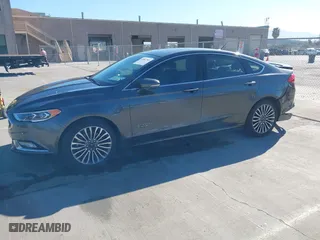 2018 Ford Fusion Energi Titanium with VIN 3FA6P0SU5JR111012, listed as a IAAI auction lot 41862545 with NaN miles. Bid and sale history available at carsss.com. Image 18.