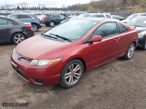 2007 Honda Civic Si with VIN 2HGFG21587H702070, listed as a IAAI auction lot 42045253 with 152,726 mi miles. Bid and sale history available at carsss.com. Image 2.